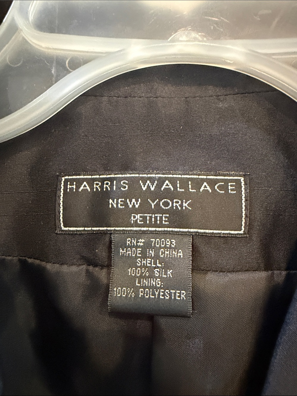 Harris Wallace New York Tailored Black Cropped Blazer - Picture 2 of 8